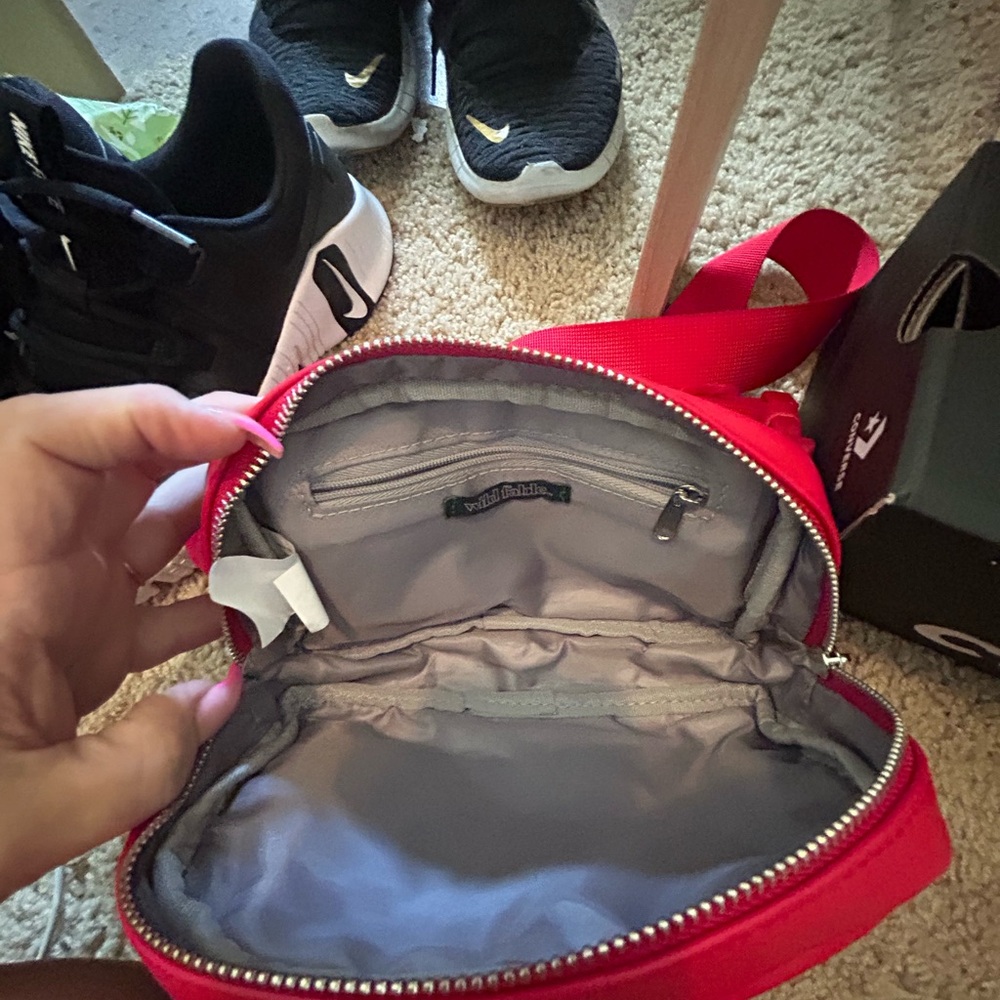 Red Crossbody Bag